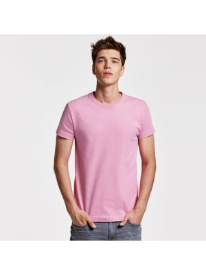 Camisetas manga corta roly braco de 100% algodón con impresión vista 1